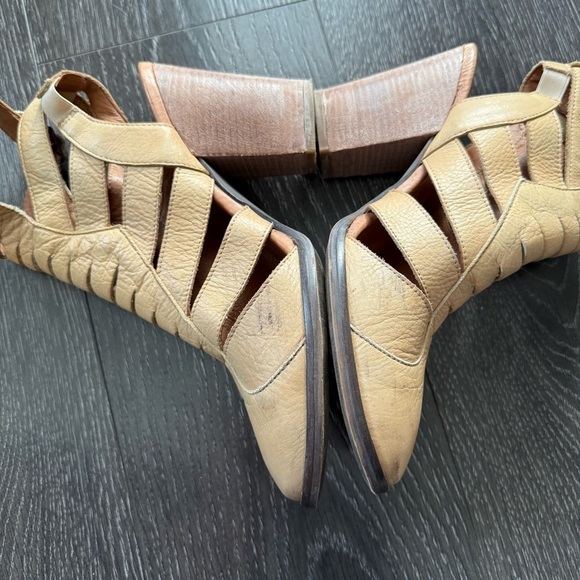 Free People Hayes Heel Leather cutout Boot - Size EU 41 or US 11 - Picture 9 of 9
